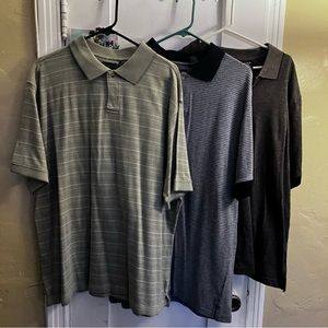 Men’s 3 Bundle Golf Shirts Size 2XL